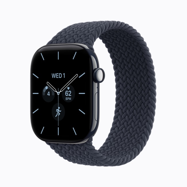 Apple Watch Series 12 in Night Blue ceramic shown on the wrist