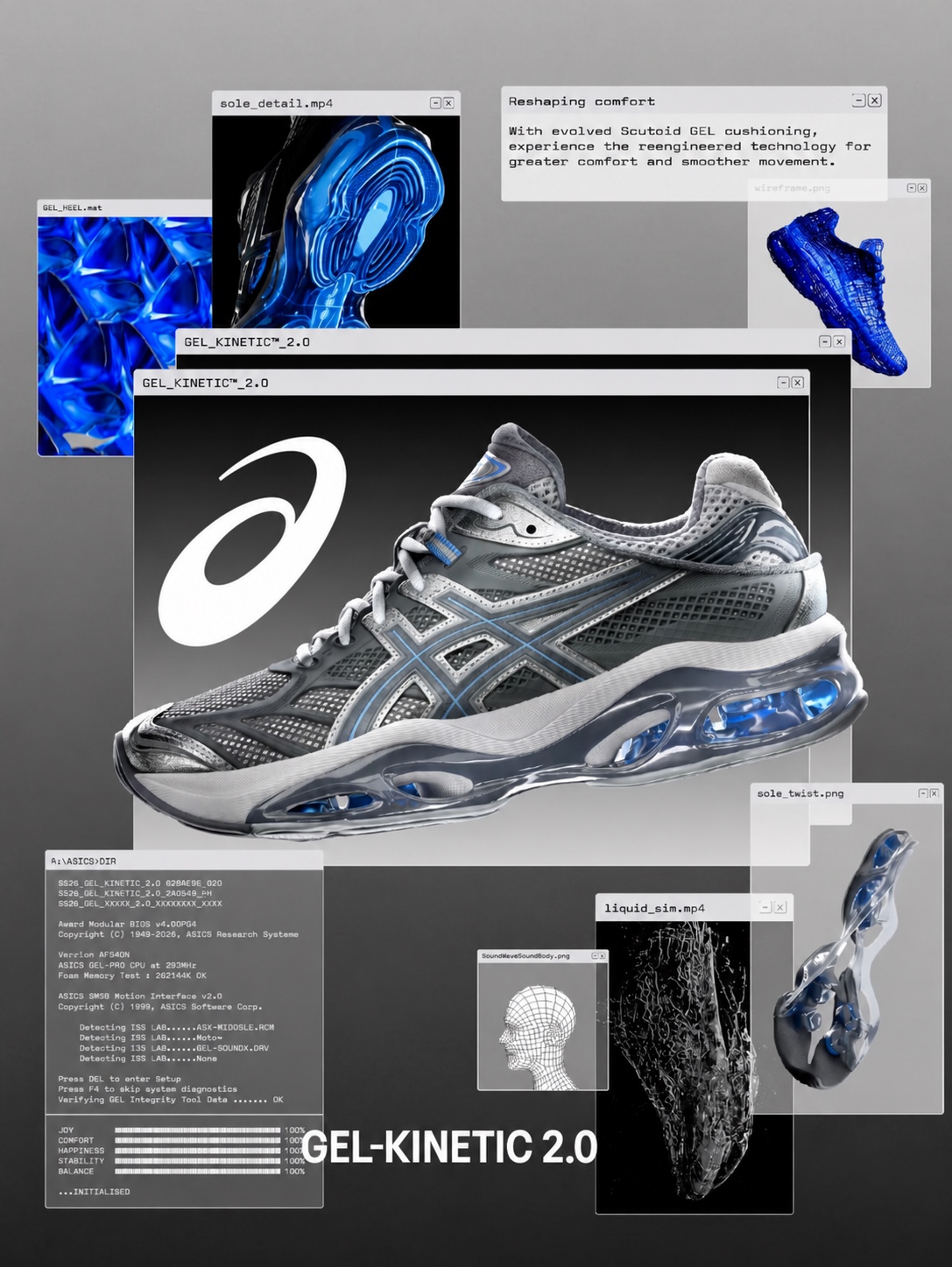 ASICS silver sneakers in an everyday outfit