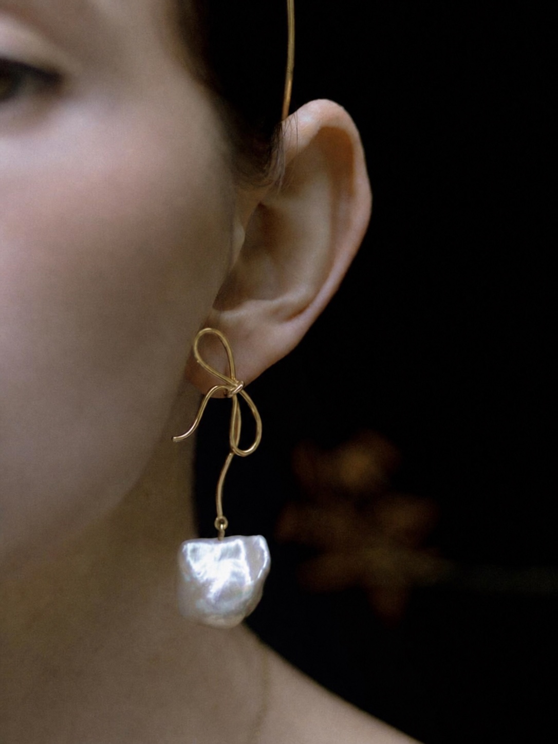 Orchid22 pearl jewelry detail, image 007