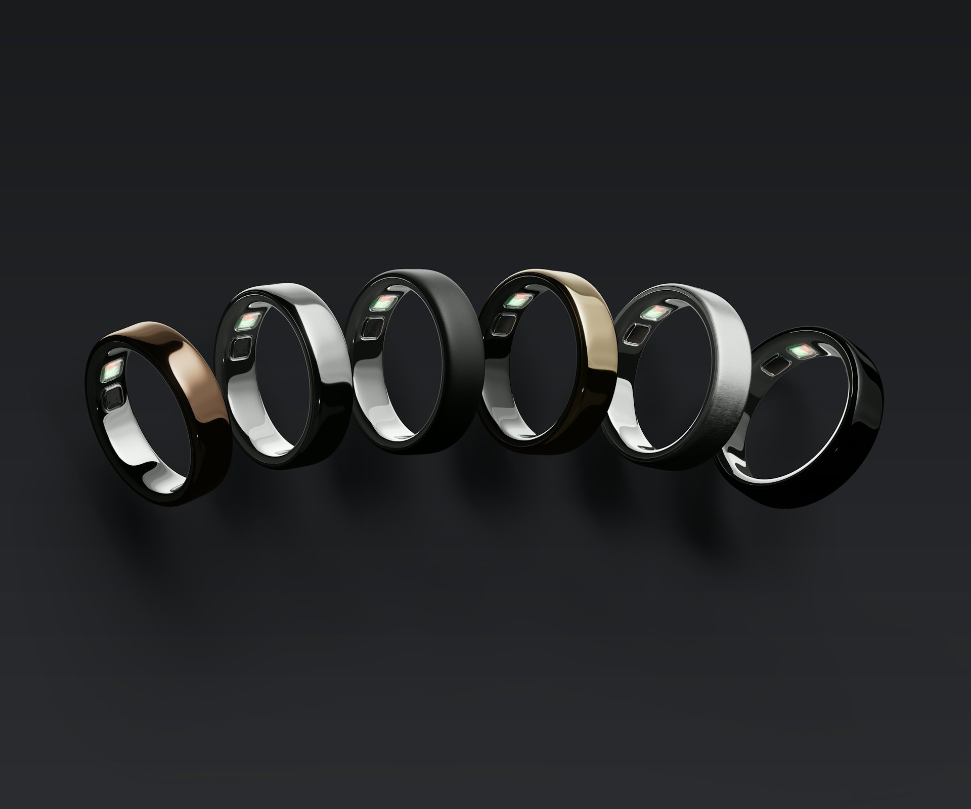 Oura Ring 5 smart ring finishes in a clean product lineup