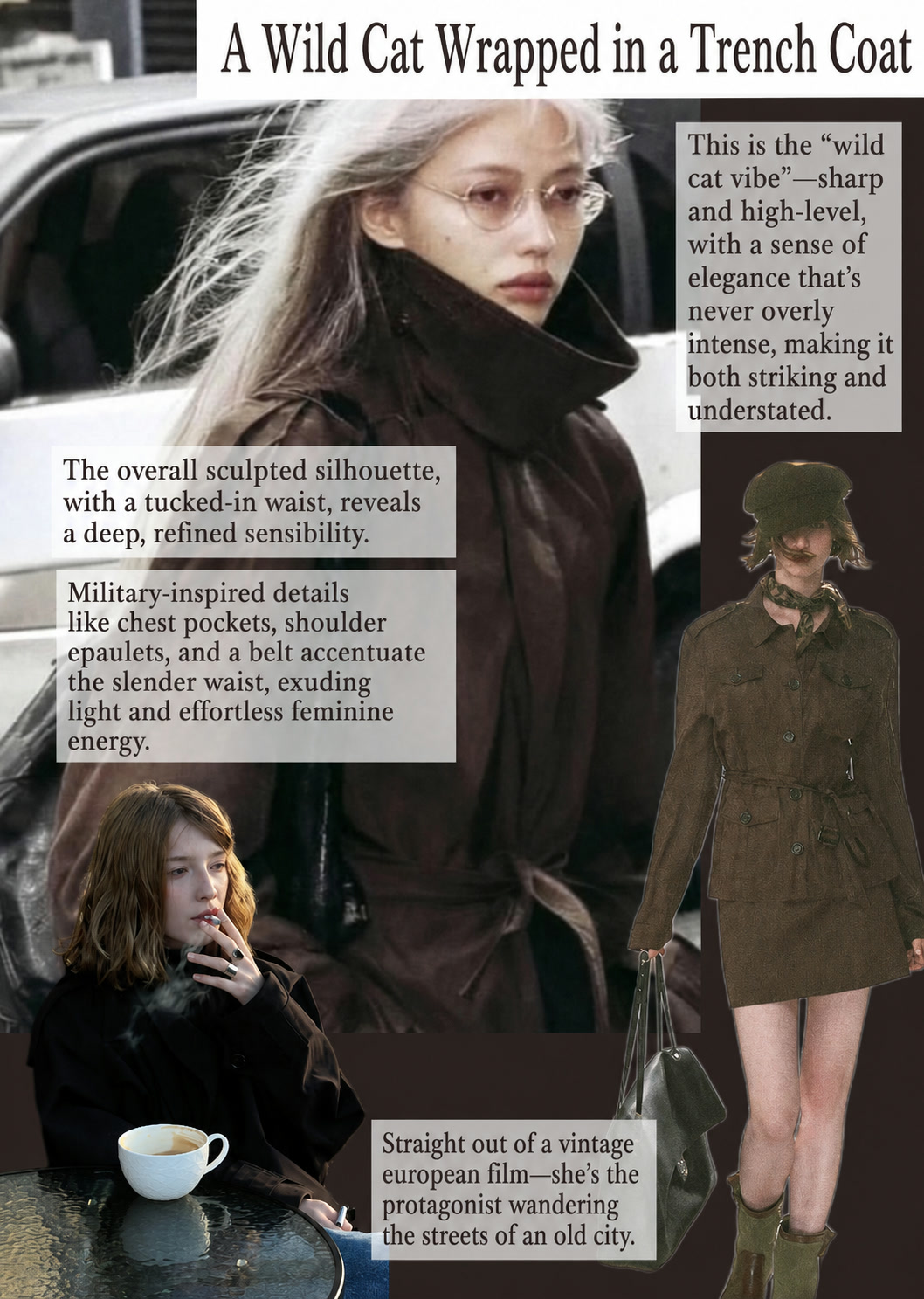 Soft winter layers and dark accessories that make a black cat outfit feel wearable