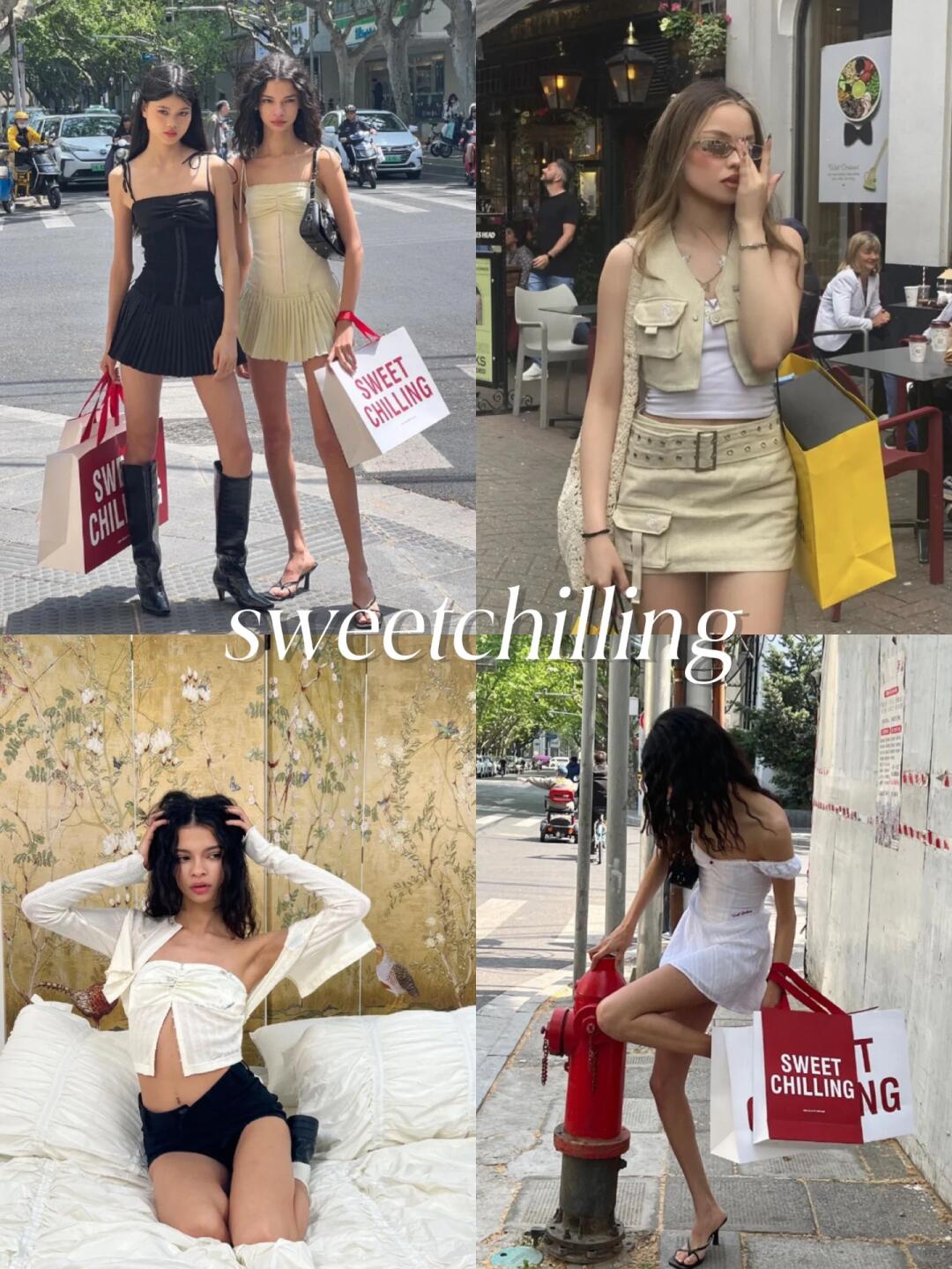 Sweet Chilling summer campus outfits with white dresses and sporty styling
