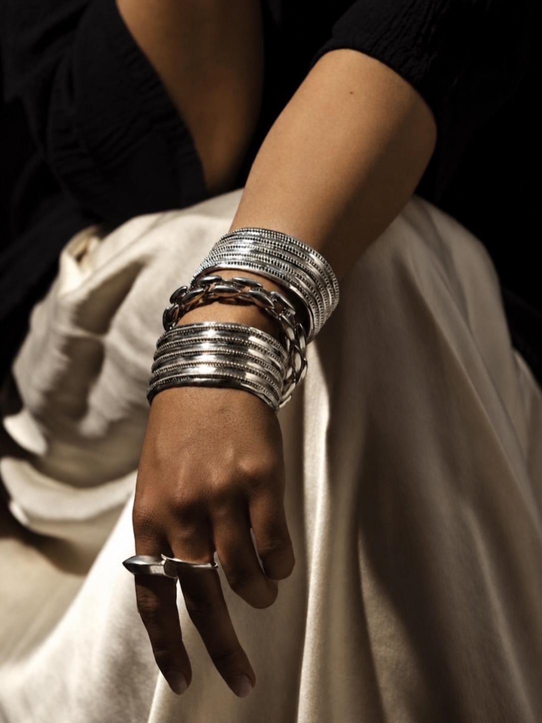 Ariana Boussard-Reifel metal jewelry detail, image 008