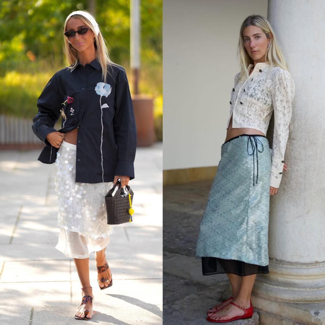 Pattern mixing that turns a classic fall print into a statement