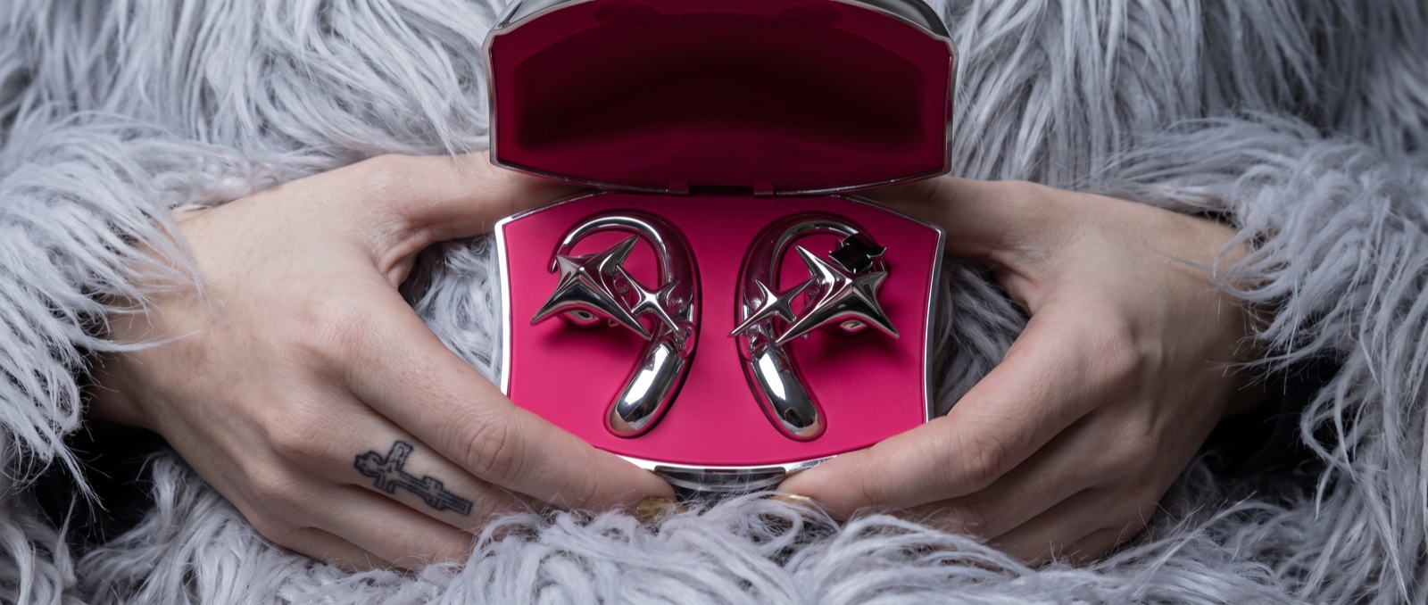 Futuristic wearable gift objects for birthday and holiday occasions
