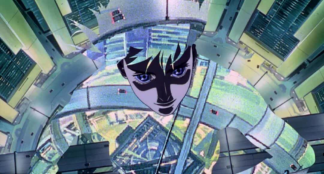 Ghost in the Shell 1995 anime image with the Major and a quiet cybernetic mood