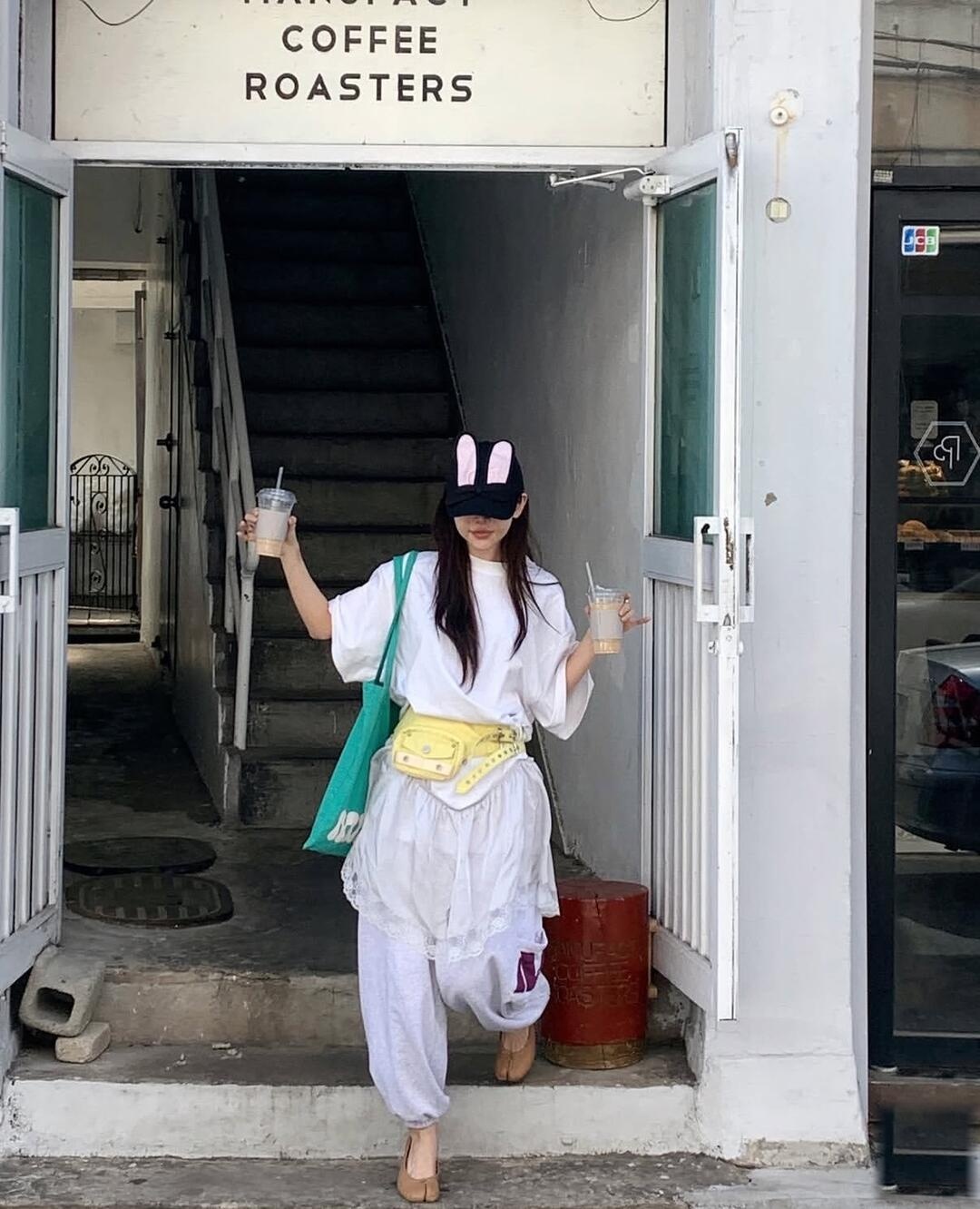 midoricoo colorful Korean outfit idea 006