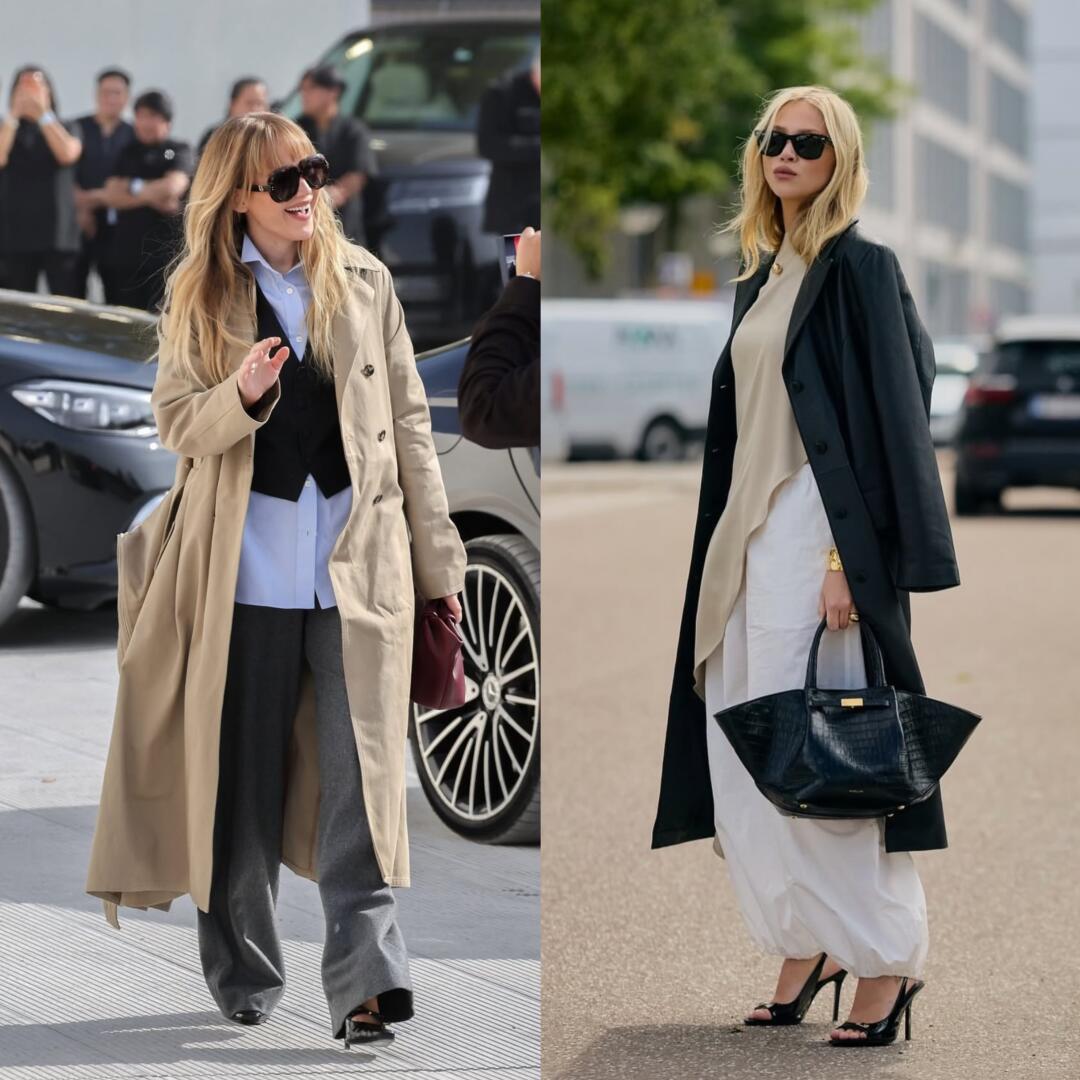 Strong blazer shape styled with a minimal base layer