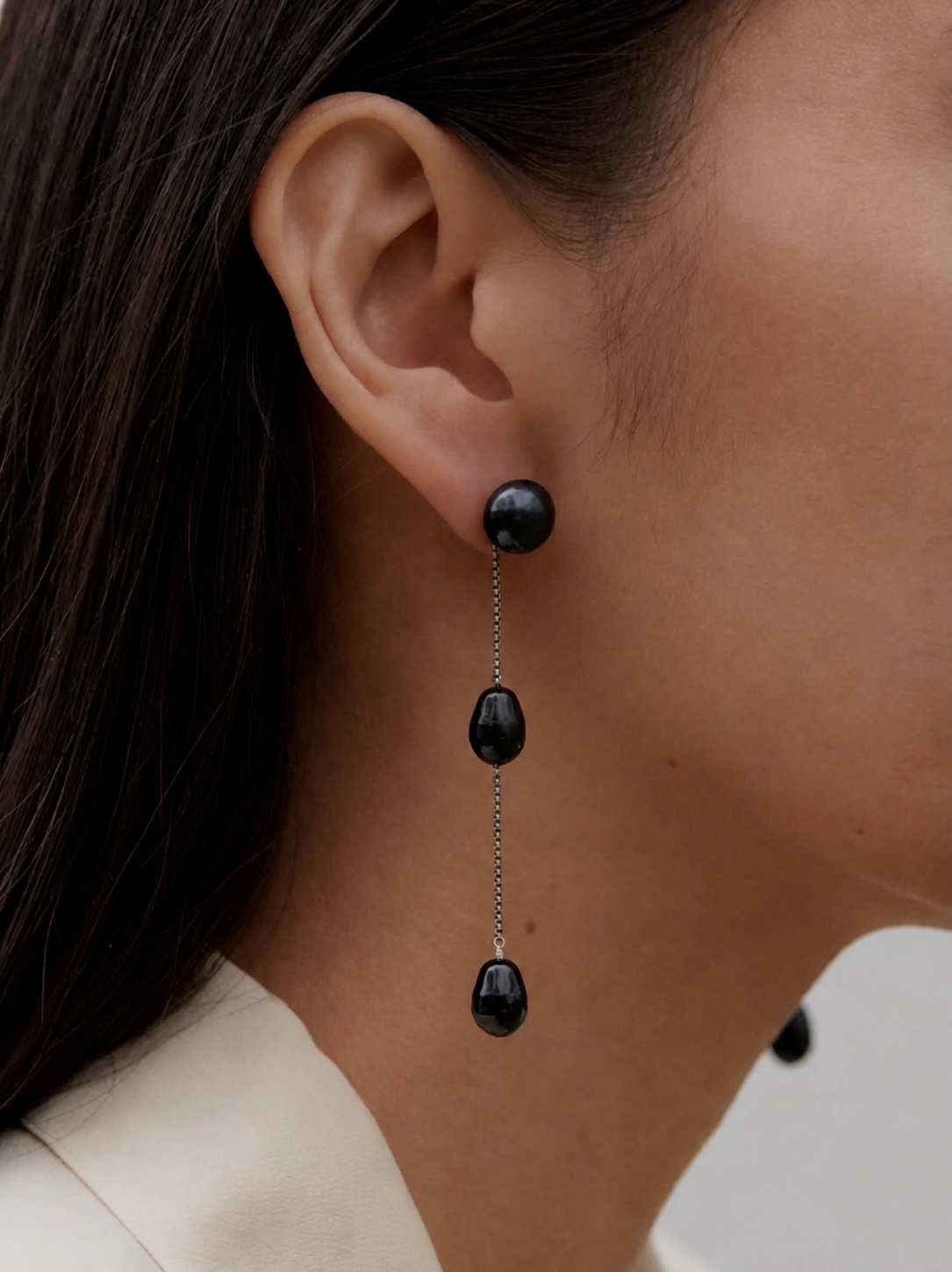 Sophie Buhai jewelry styled in a close-up portrait