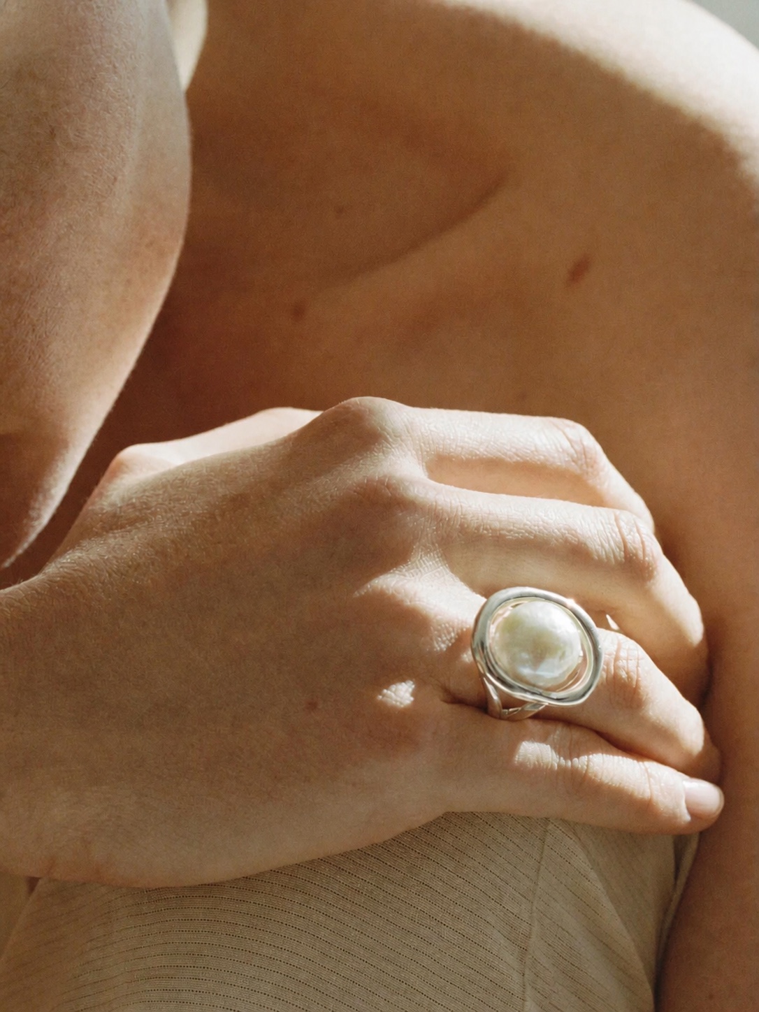Sophie Buhai architectural jewelry close-up