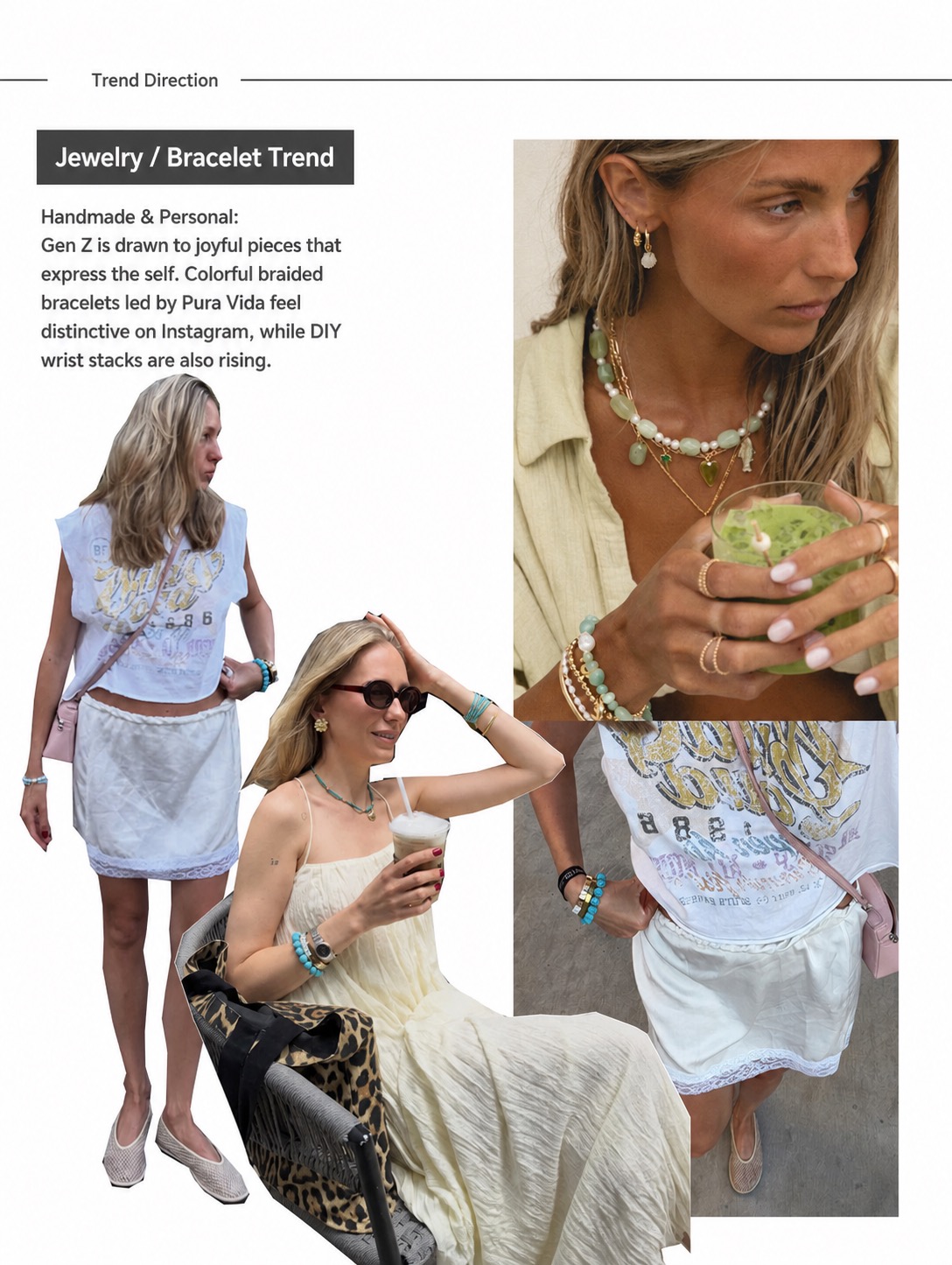Handmade and personal bracelet trend annotation
